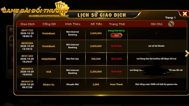 Lưu ý khi rút thưởng để đảm bảo giao dịch thành công, an toàn và nhanh chóng 