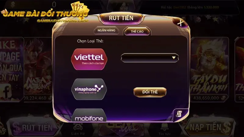 Rút tiền qua thẻ cào phù hợp với những người không dùng ngân hàng
